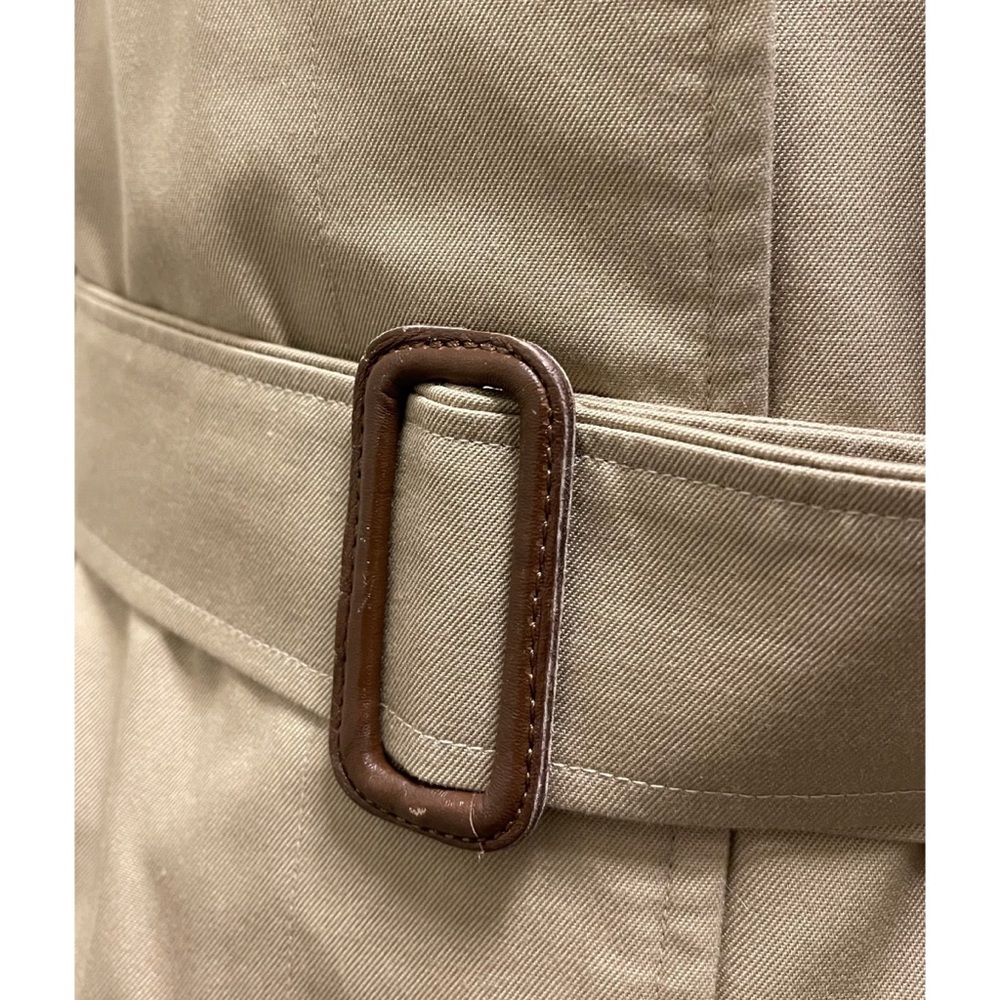 ❤️ 🎉 HP! Vintage Burberry Single Breasted Short Trench Coat with Sash - Picture 8 of 15